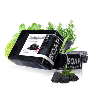 Bamboo Charocal Essential Oil Handmade Soap For Cleansing And Oil Control