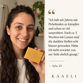 No. 03 — Lumen | Kurkuma-Seife für ebenmäßigen Teint
