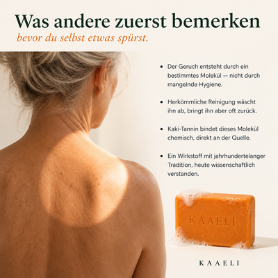 No. 01 — Shibu | Kaki-Seife gegen Altersgeruch