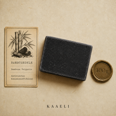 No. 05 — Carbo | Bamboo charcoal soap for clear pores & mattified skin
