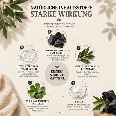 No. 05 — Carbo | Bamboo charcoal soap for clear pores & mattified skin