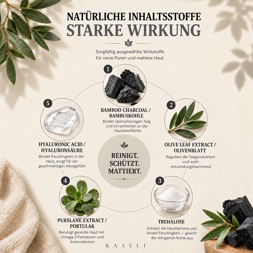 No. 05 — Carbo | Bamboo charcoal soap for clear pores & mattified skin