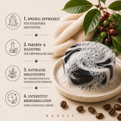 No. 04 — Tonus | Straffende Vulkanschlamm-Seife mit Koffein