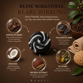 No. 04 — Tonus | Straffende Vulkanschlamm-Seife mit Koffein