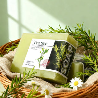 Bamboo Charocal Essential Oil Handmade Soap For Cleansing And Oil Control